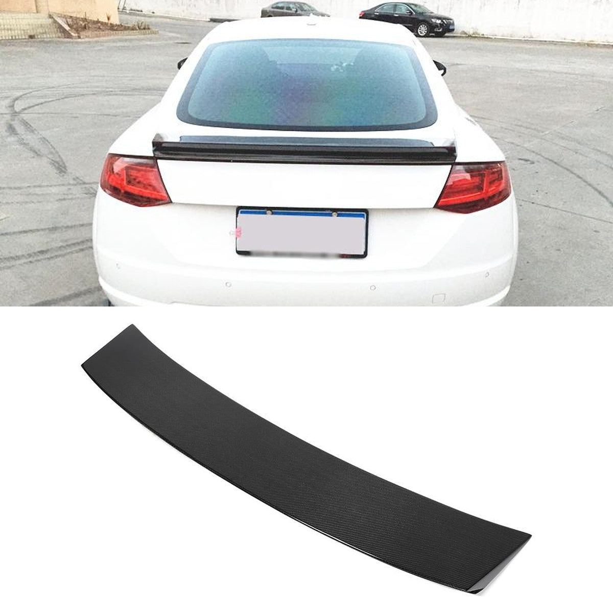Audi TT 8S (MK3) Carbon Fiber Rear Spoiler Wing