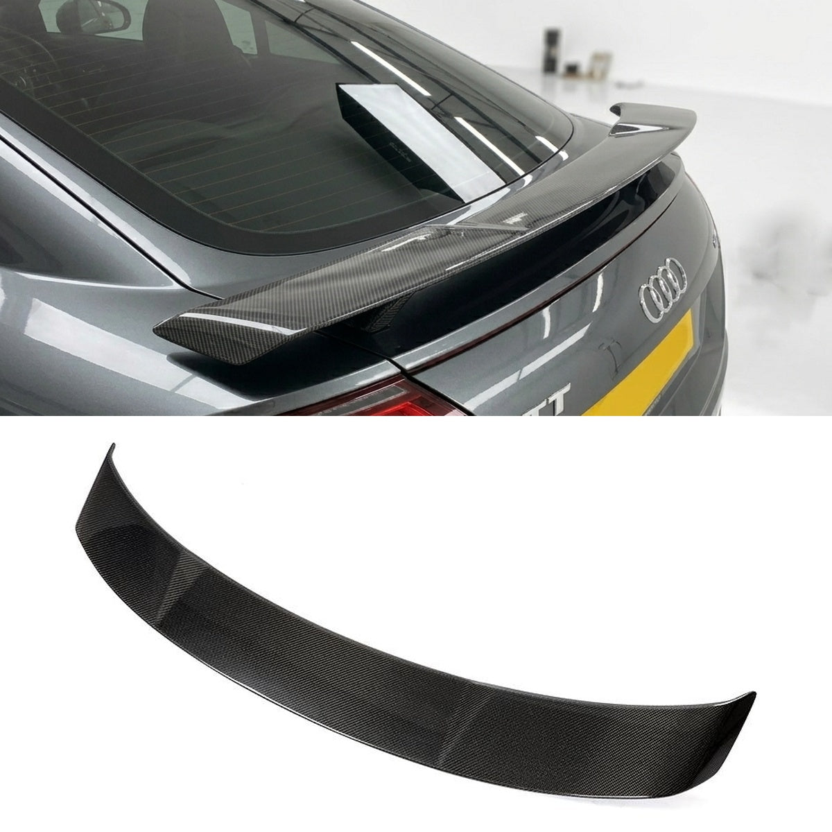 Audi TT/TTS/TTRS 8S (MK3) Carbon Fiber Rear Wing Spoiler OEM