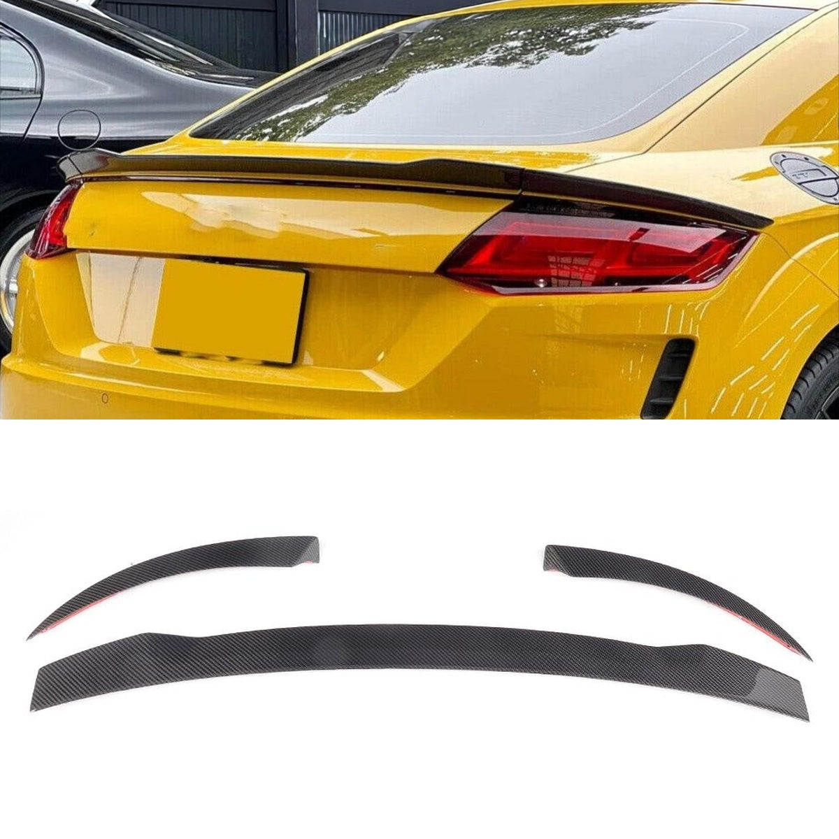 Audi TT/TTS/TTRS 8S (MK3) Carbon Fiber Rear Wing Spoiler