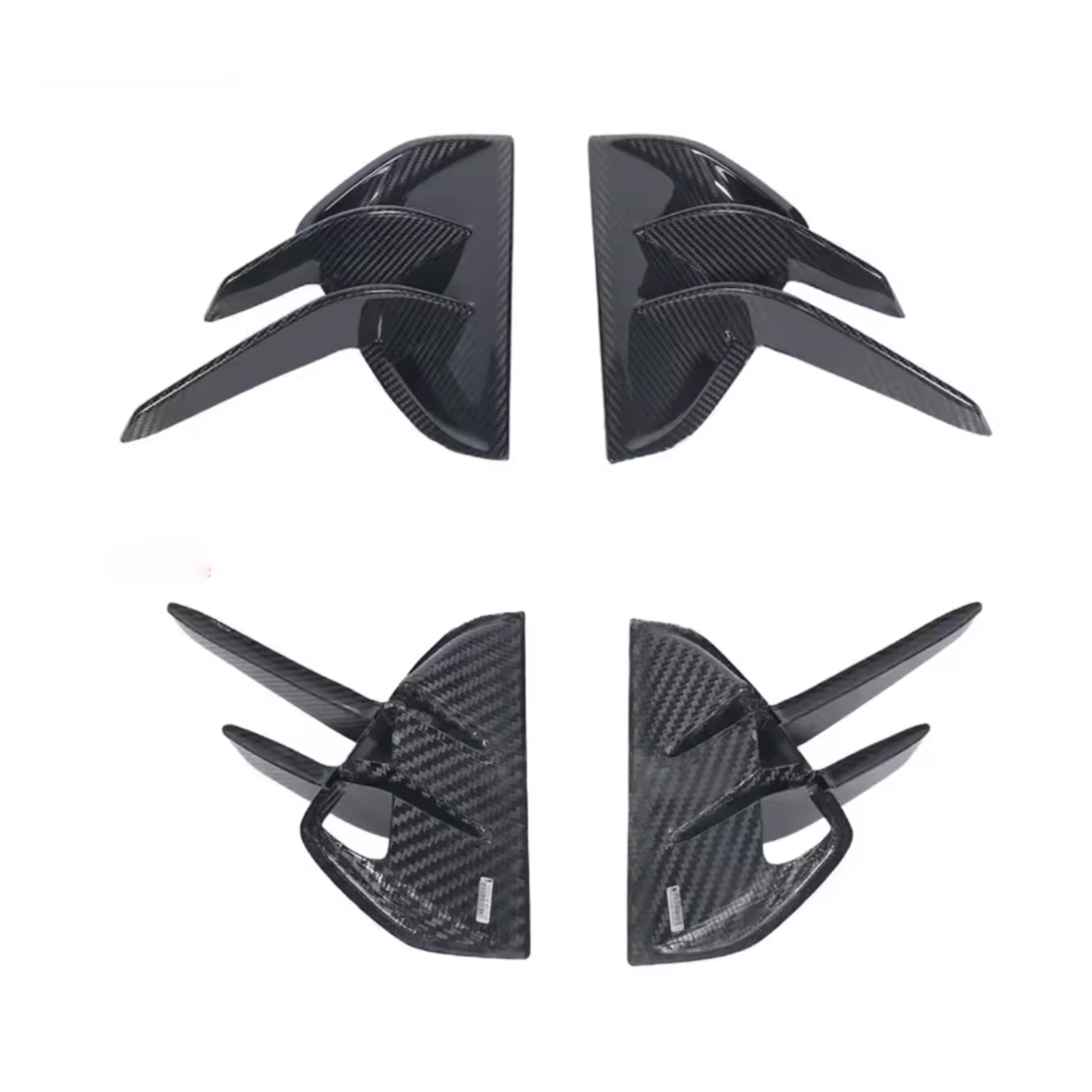 Audi RS3 8Y.5 Front Vent Canards/Wings GT Style image 4
