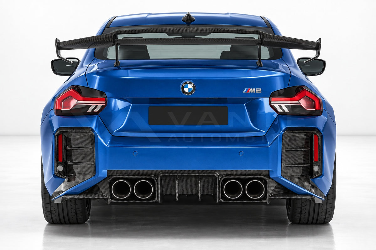 BMW M2 G87 Carbon Fibre Rear Canards – image 3