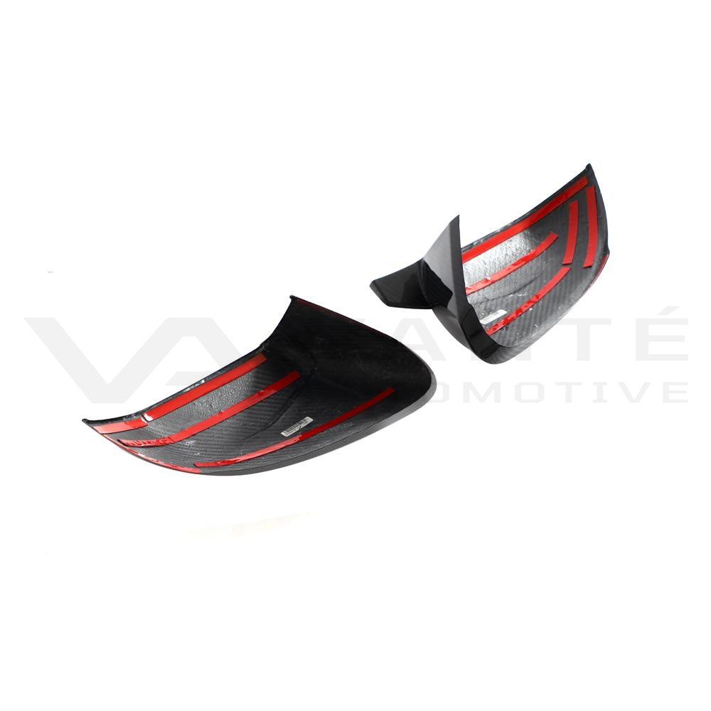 Audi RSQ8 4M Carbon Fiber Seitenspiegel-Abdeckungen