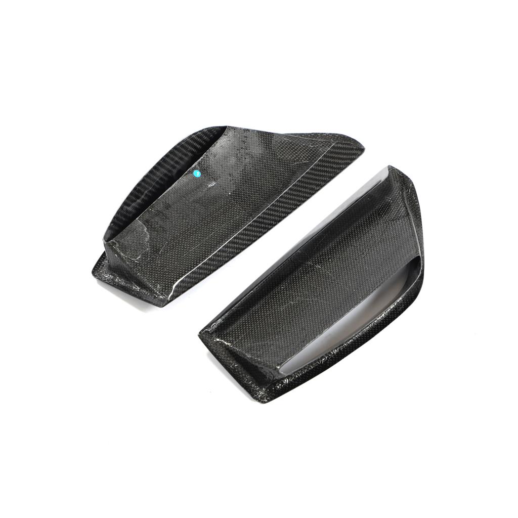Audi RS6/RS7 C8 Carbon Fiber Front Bumper Scoop Trims image 9