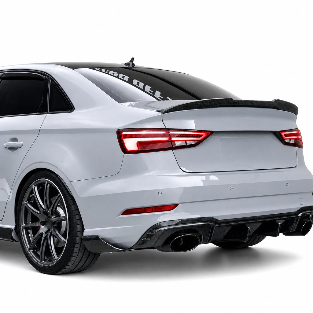Audi A3/S3/RS3 8V Sedan Carbon Fiber Heckflügel Spoiler