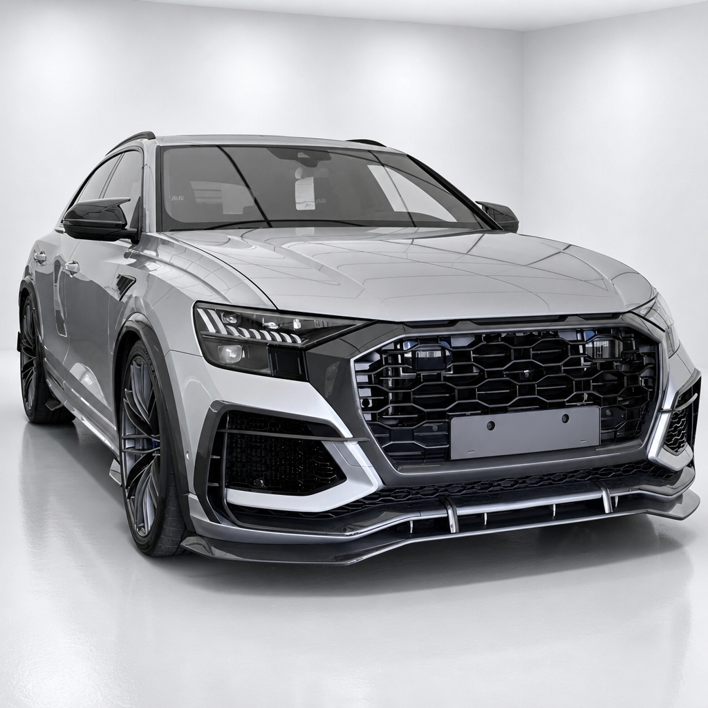 Audi RSQ8 4M Carbon Fiber Seitenspiegel-Abdeckungen