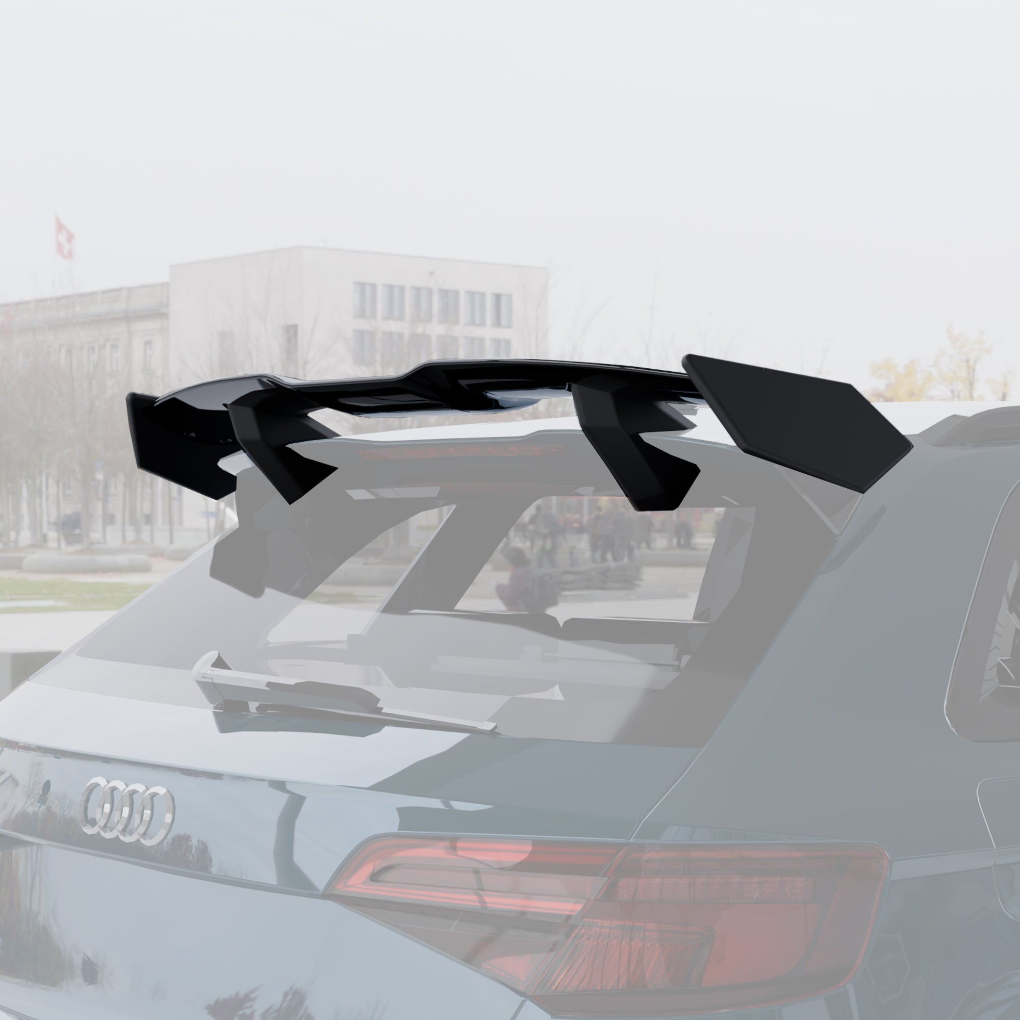 Audi A3/S3/RS3 8V Rear Wing Spoiler Carbon Fibre image 4