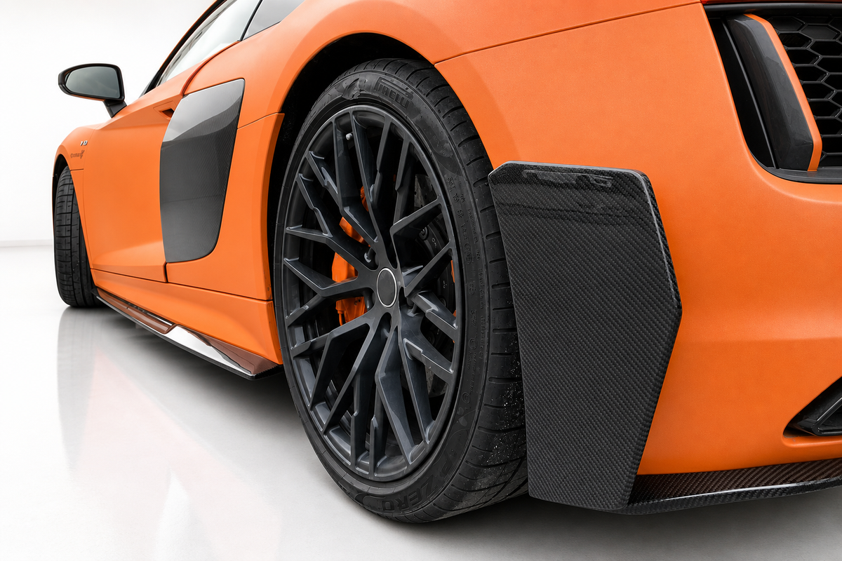 Audi R8 4S Faldones Laterales de Fibra de Carbono