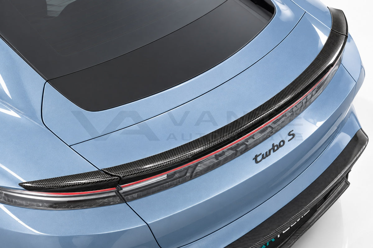 Porsche Taycan (2025+) Carbon Fibre Rear Spoiler – image 3