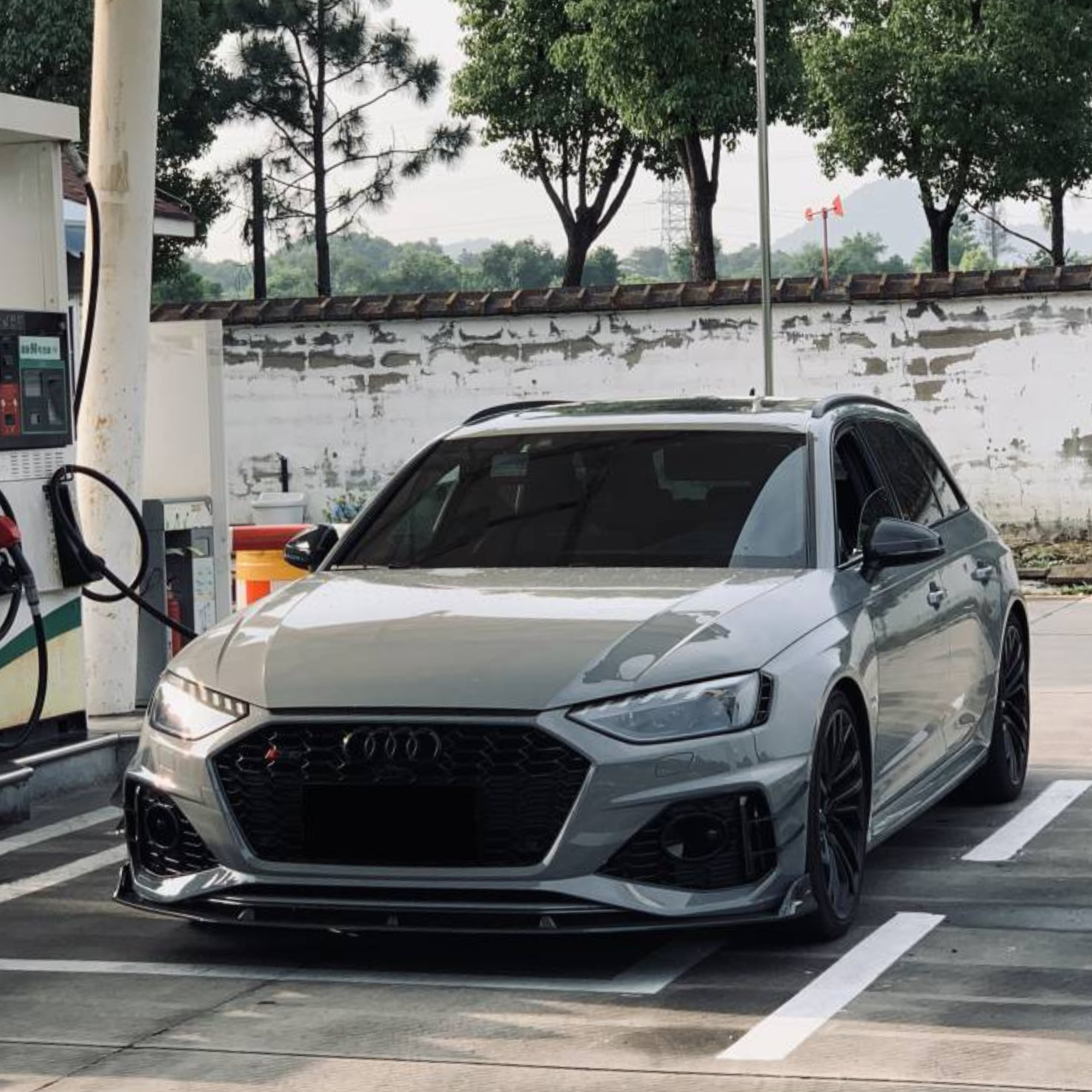 Audi RS5 B9.5 Carbon Fibre Front Splitter image 6