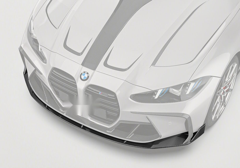 BMW M3 G80 Carbon Fibre Front Lip - aerodynamic track-inspired styling upgrade