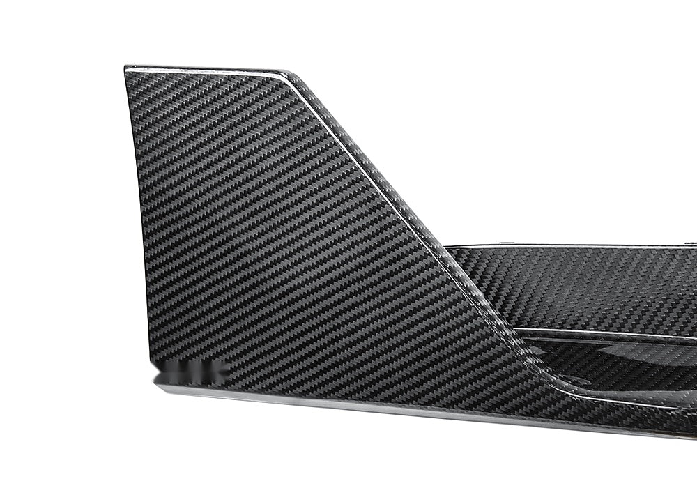 BMW M4 G82 G83 Carbon Fibre Rear Side Splitter - aggressive aero styling upgrade