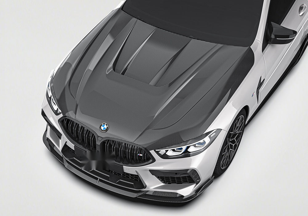 BMW M8 F91 F92 F93 Carbon Fibre Aero Kit - full body upgrade with front lip, side skirts, diffuser and spoiler