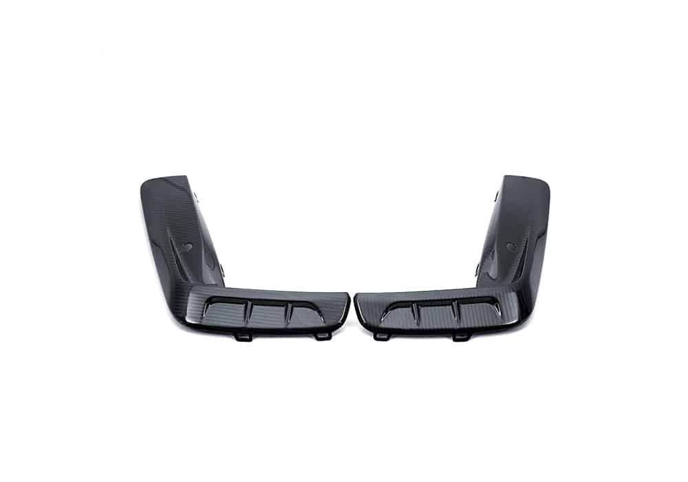 BMW M8 F91 F92 F93 Carbon Fibre Front Canards - race-inspired aerodynamic upgrade