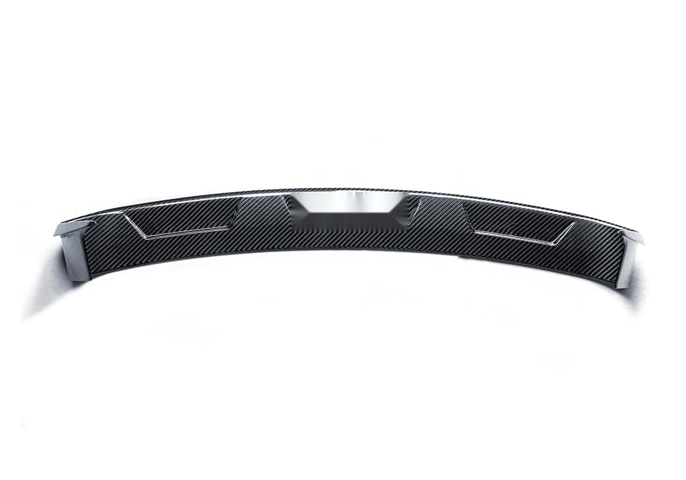 BMW M8 F91 F92 F93 Carbon Fibre Front Vent Trim - gloss weave OEM fitment upgrade