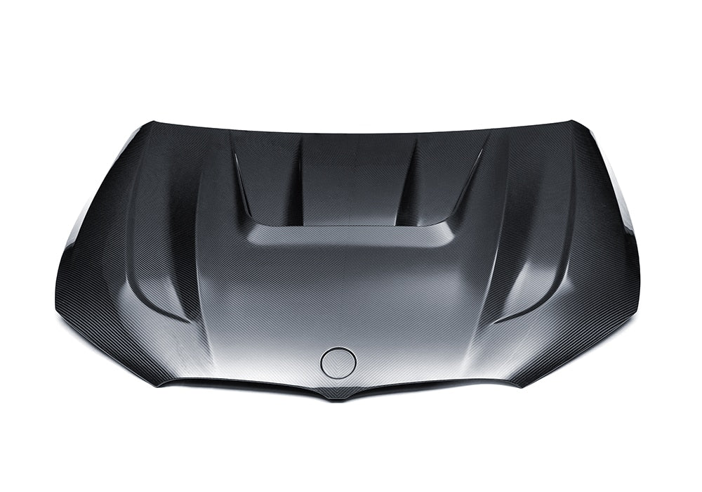 BMW M8 F91 F92 F93 Carbon Fibre Bonnet - lightweight race-inspired hood upgrade