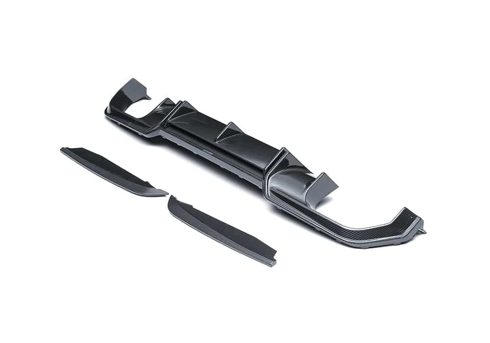 BMW M8 F91 F92 F93 Carbon Fibre Rear Diffuser - race-inspired aerodynamic upgrade