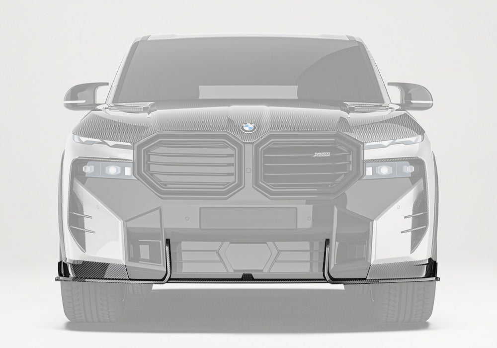 BMW XM G09 Carbon Fibre Front Lip - aggressive styling and aerodynamic upgrade