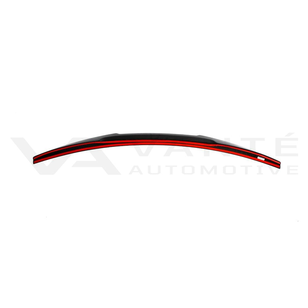 Becquet de coffre arrière en fibre de carbone sèche Audi A5 B9