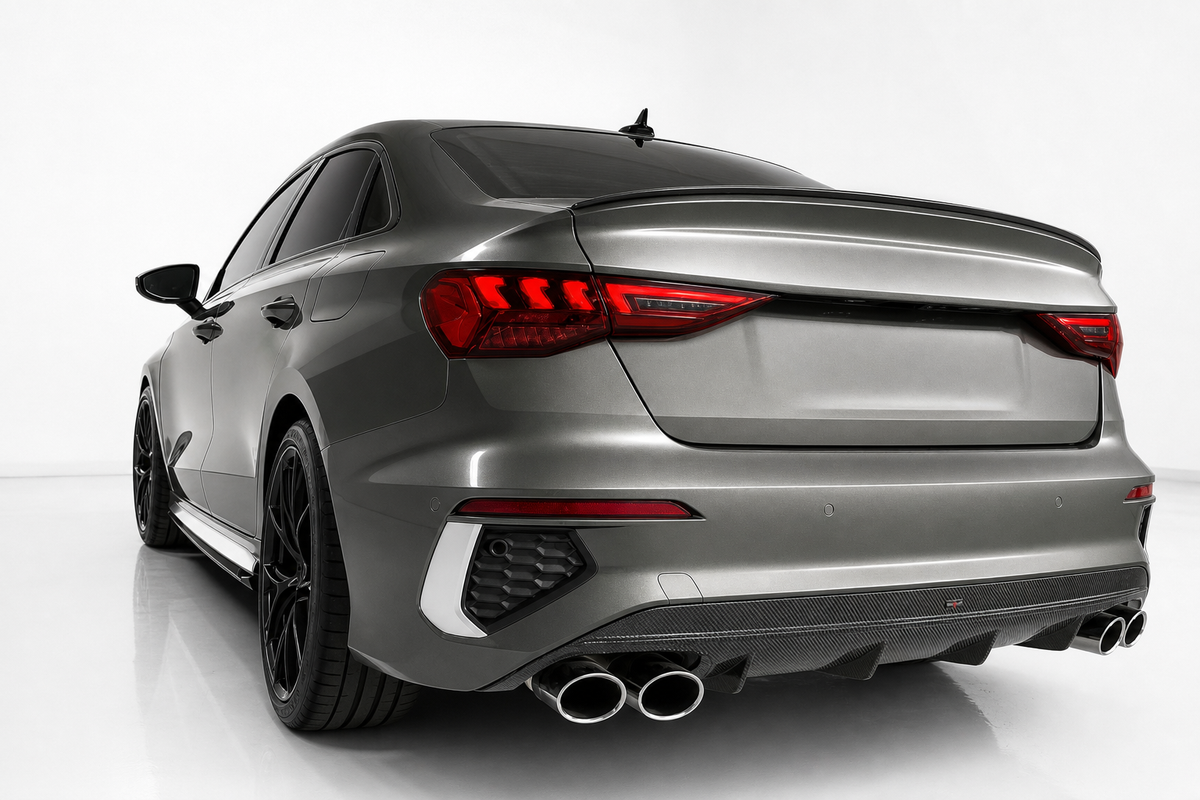 Diffuseur Arrière Audi A3/S3 8Y en Fibre de Carbone V2