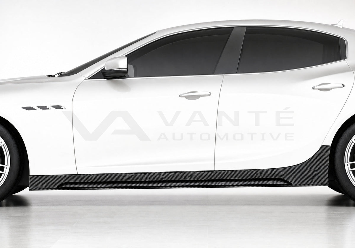 Maserati Ghibli M157 Carbon Fibre Side Skirts