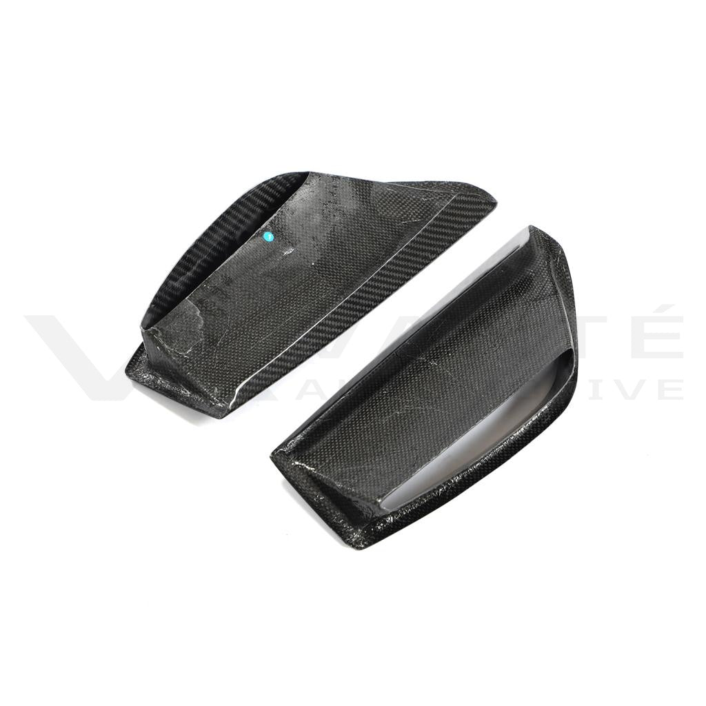 Audi RS6/RS7 C8 Ribetes Toma Parachoques Delantero de Fibra de Carbono