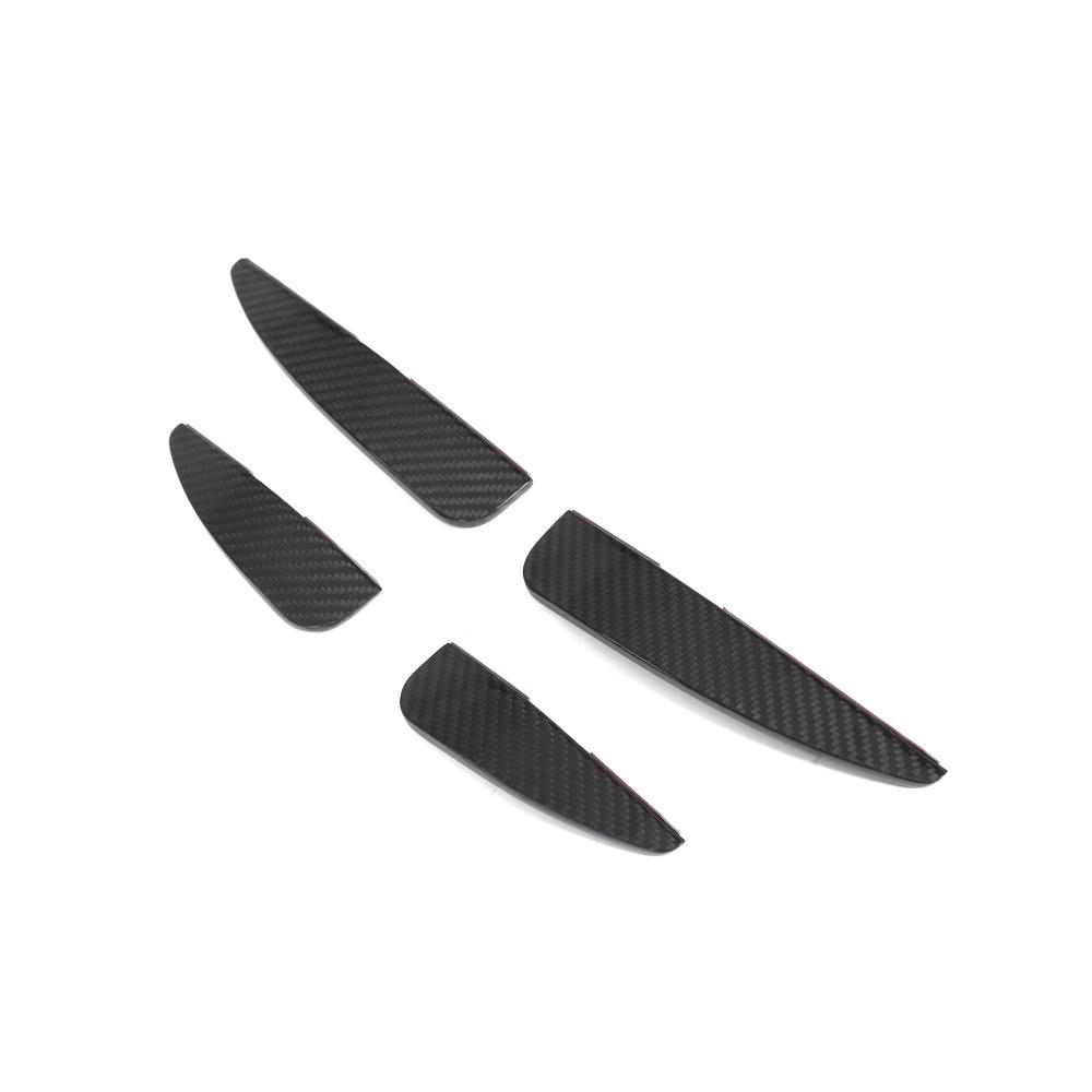 Audi R8 4S FL Carbon Fiber Front Bumper Canards image 4