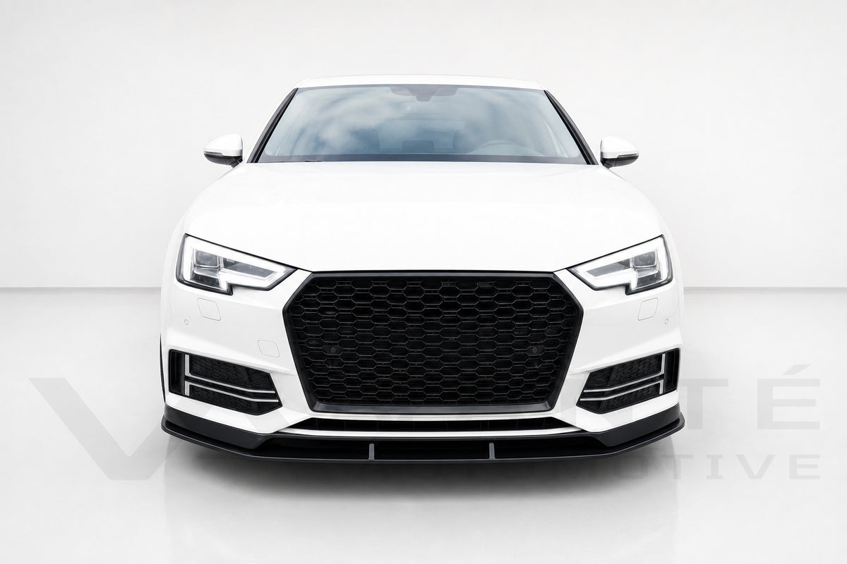 Audi A4 S4 Carbon Fibre Front Bumper Lip