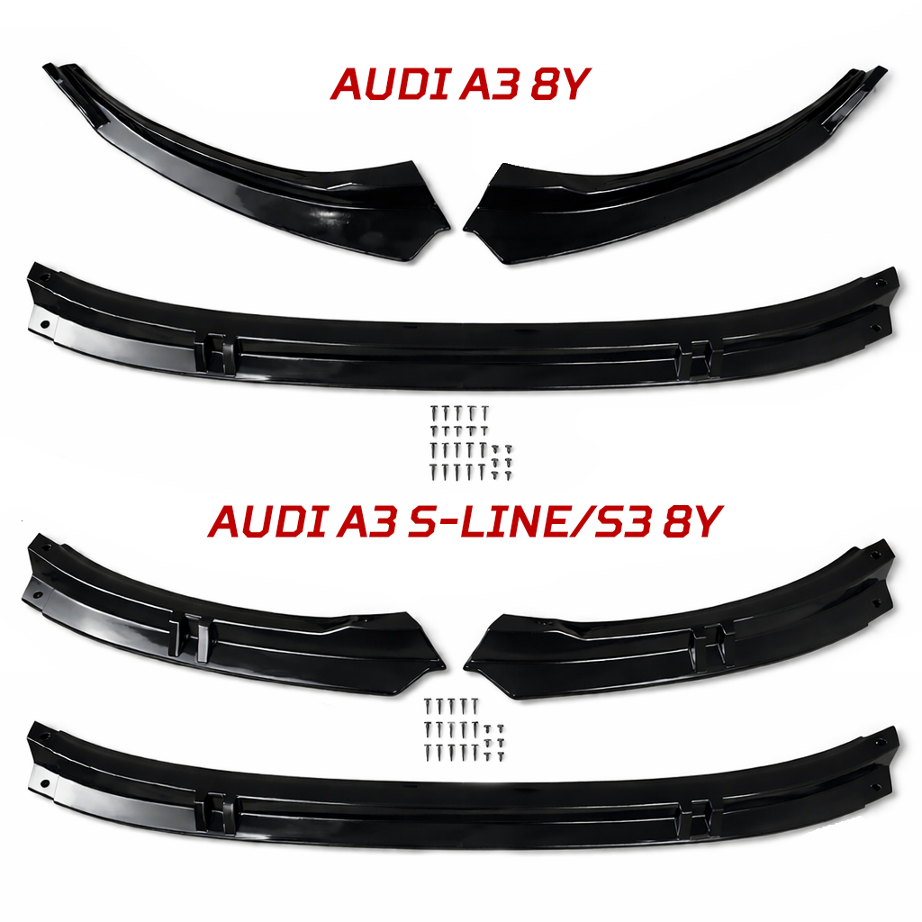 Audi A3/S3 8Y Front Splitter/Front Bumper Diffuser