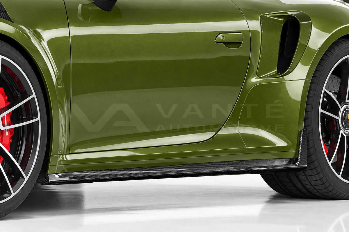 Porsche 911 992.1 Turbo S Carbon Fibre Side Skirts – image 2