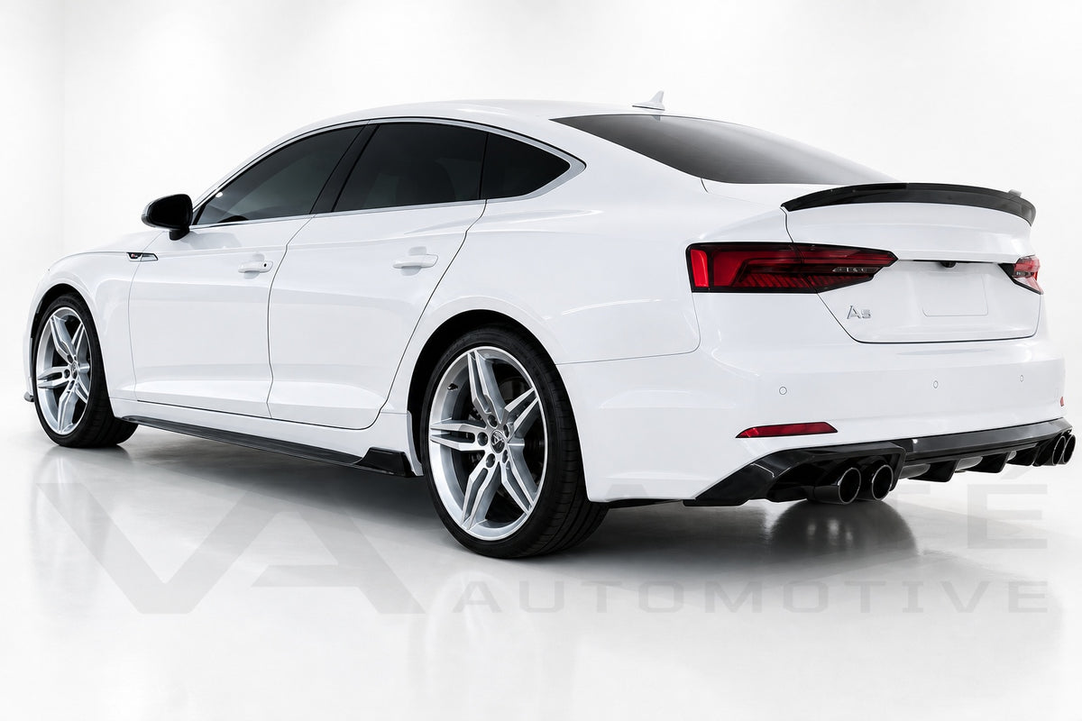 Extensions de bas de caisse en fibre de carbone Audi A5 S-Line/S5 B9
