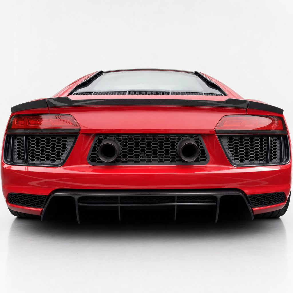 Audi R8 4S Carbon Fiber Heckspoiler Flügel