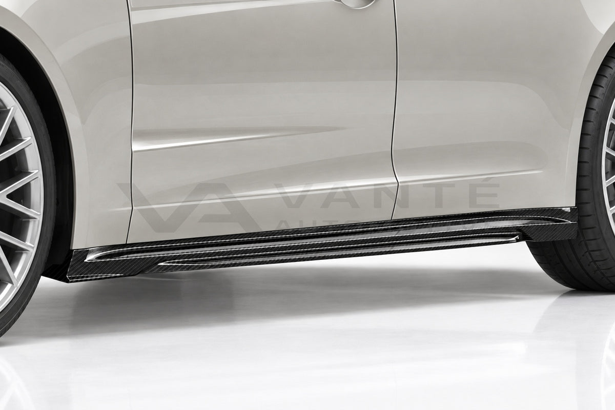 Porsche Panamera (2024+) Carbon Fibre Side Skirts – image 2