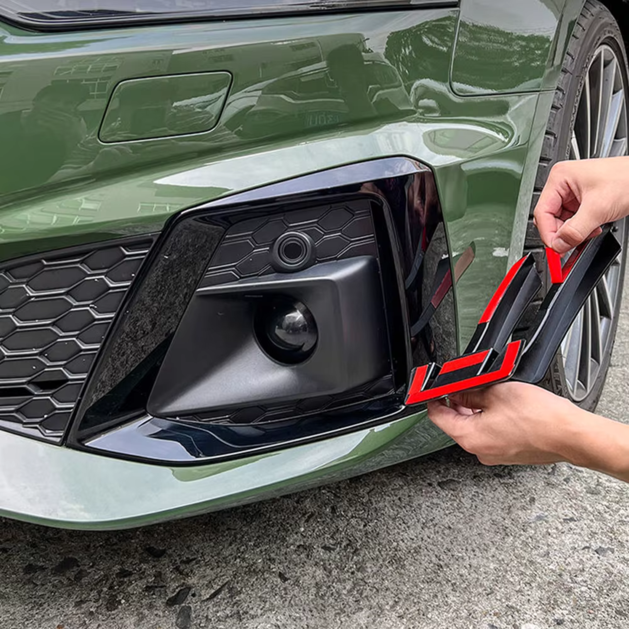 Audi A5/S5 B9.5 Front Bumper Canards/Winglets image 5