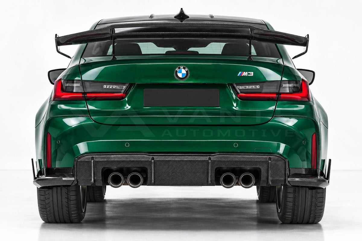 BMW M3 G80 Carbon Fibre Rear Side Splitter – image 3