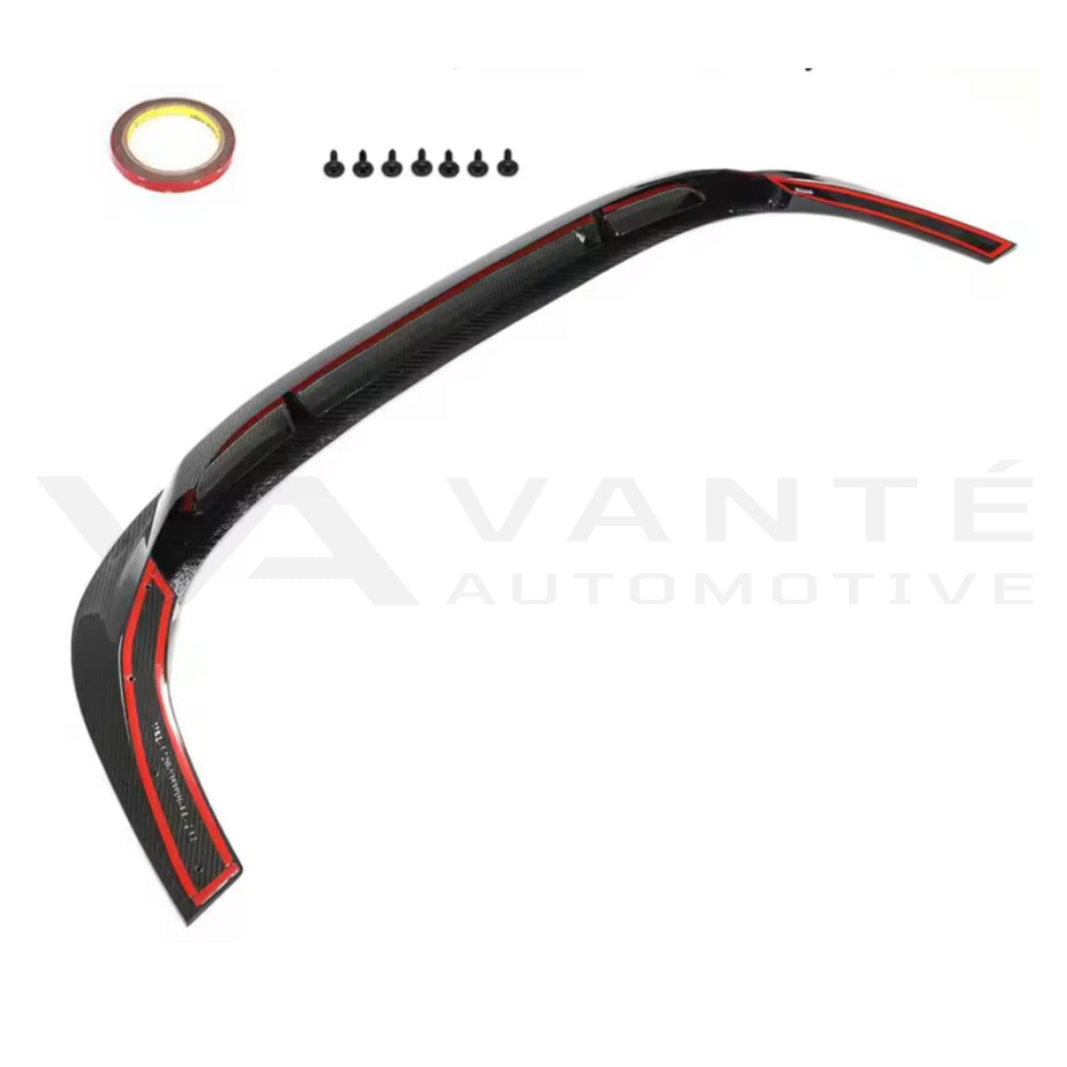 Audi RS3 8Y Divisor Delantero de Fibra de Carbono V1