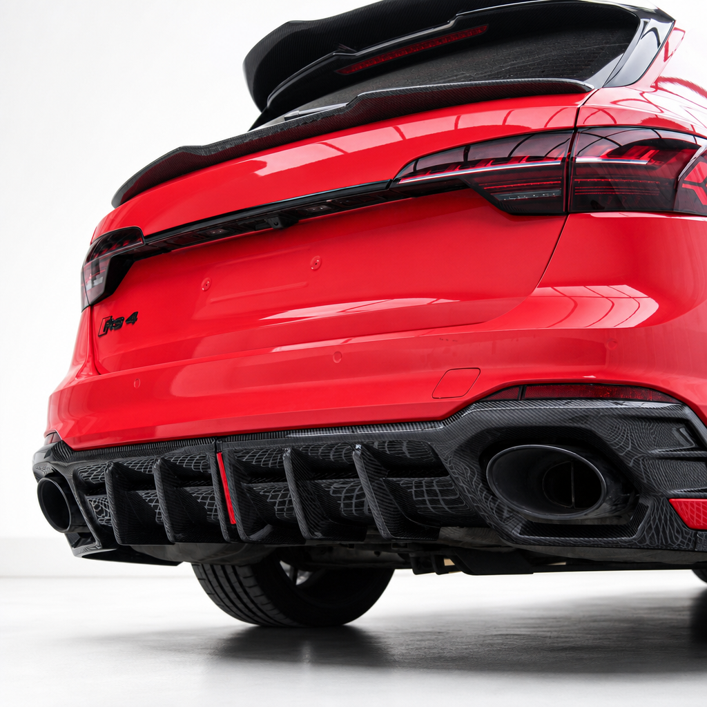 Audi RS4 B9.5 Carbon Fibre Rear Diffuser