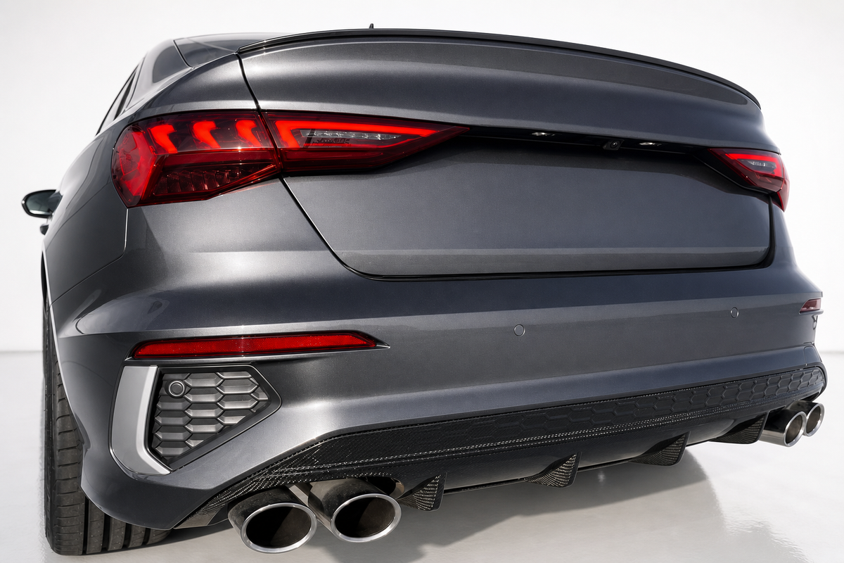 Diffuseur Arrière Audi A3/S3 8Y en Fibre de Carbone V2
