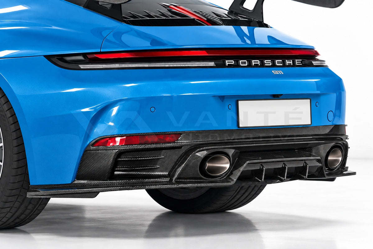 Porsche 911 992.2 Carbon Fibre Rear Canards – image 2