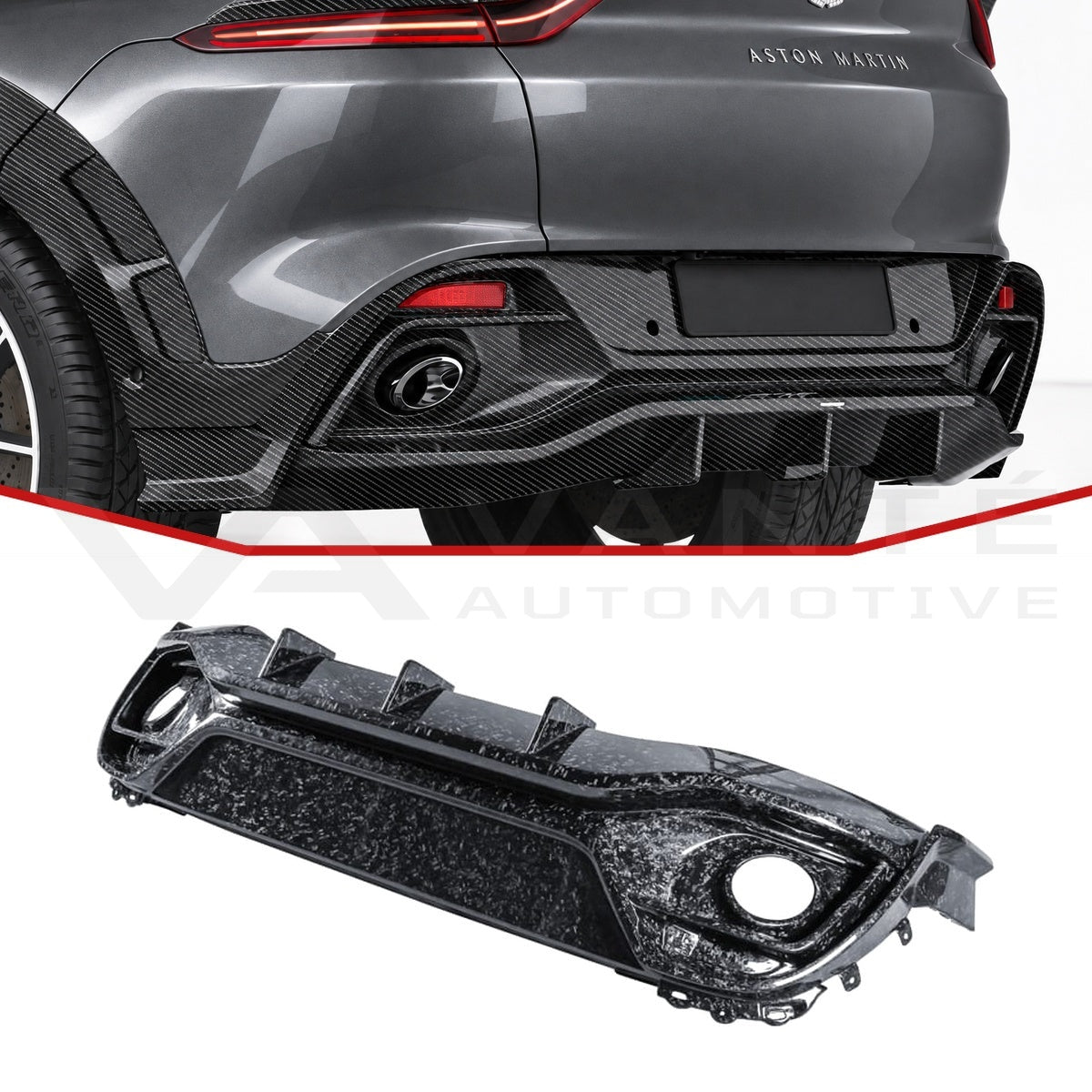 Aston Martin DBX Carbon Fibre Rear Diffuser