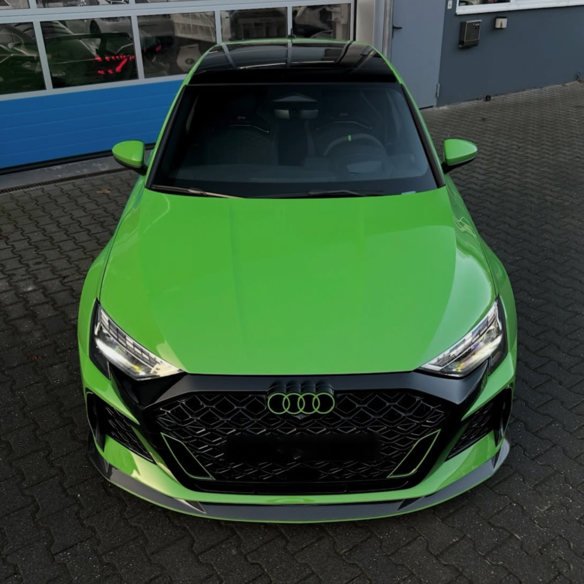 Audi RS3 8Y.5 Carbon Fiber Front Splitter image 3