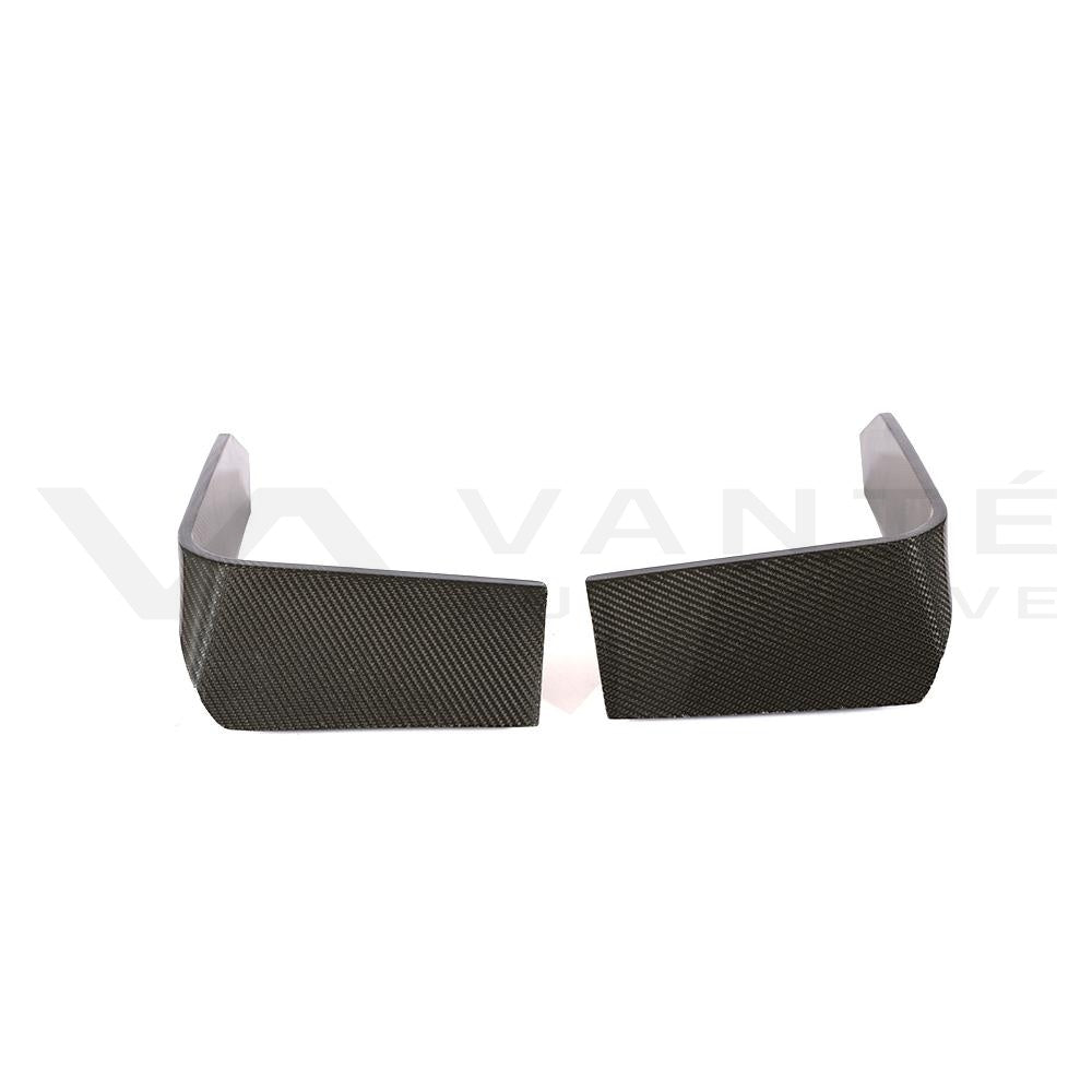 Audi TT/TTS/TTRS 8S (MK3) Kohlefaser-Nebelscheinwerfer-Blende Splitter Canards