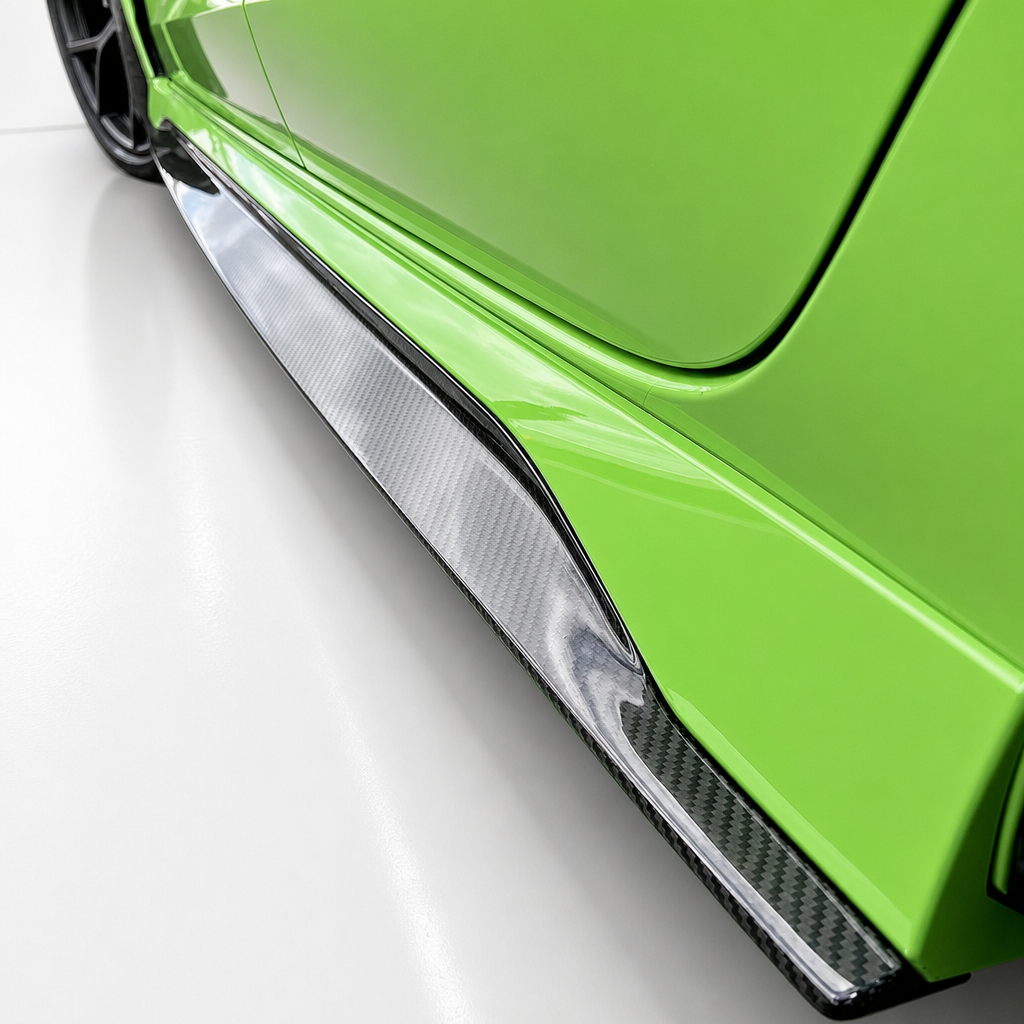 Audi RS3 8Y Minigonne Laterali in Carbonio V2 Sostituzione