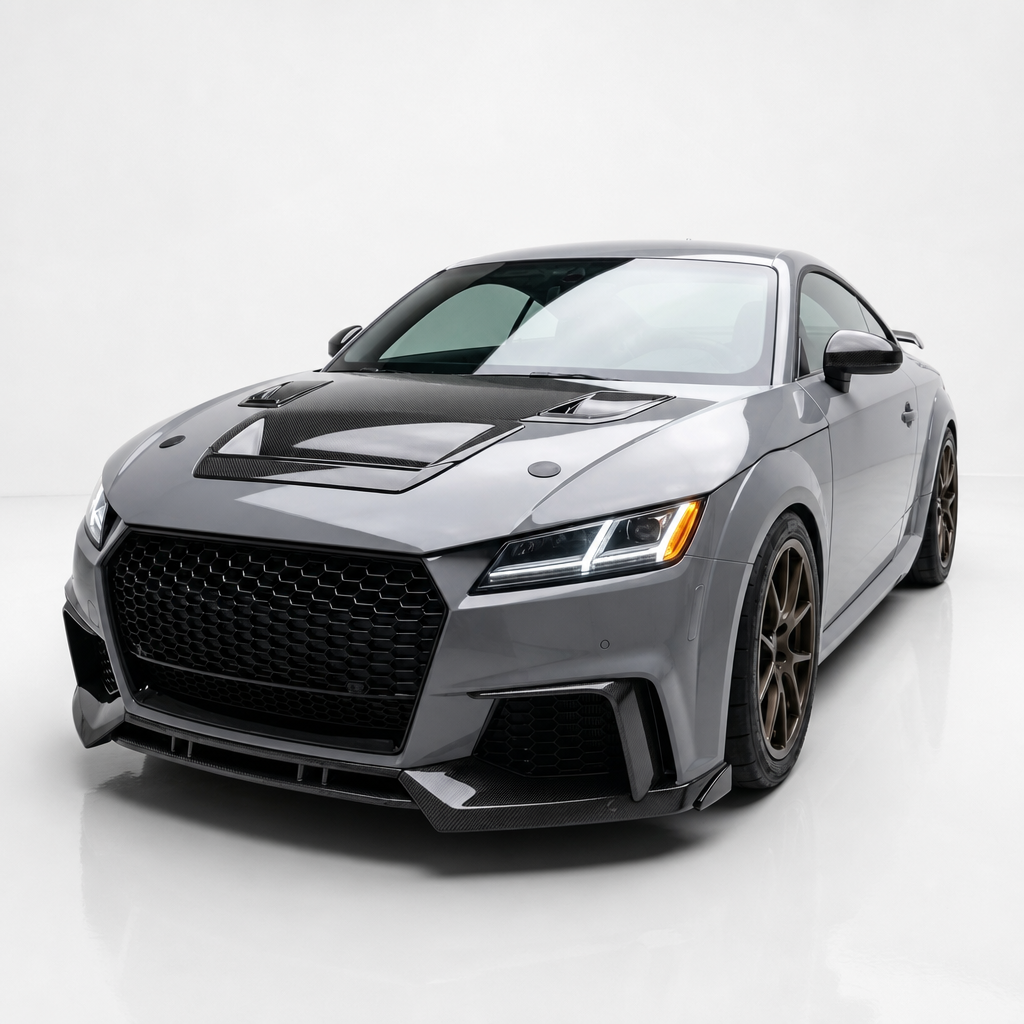 Audi TTRS 8S (MK3) Carbon Fiber Front Splitter Lip