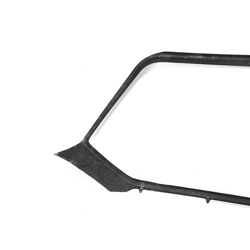 Audi RS6/RS7 C8 Carbon Fiber Front Grill Overlay Trim Cover