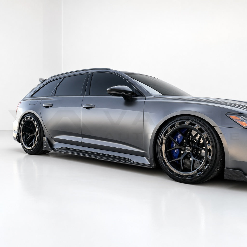 Audi RS6/RS7 C8 Carbon Fiber Side Skirts Lip