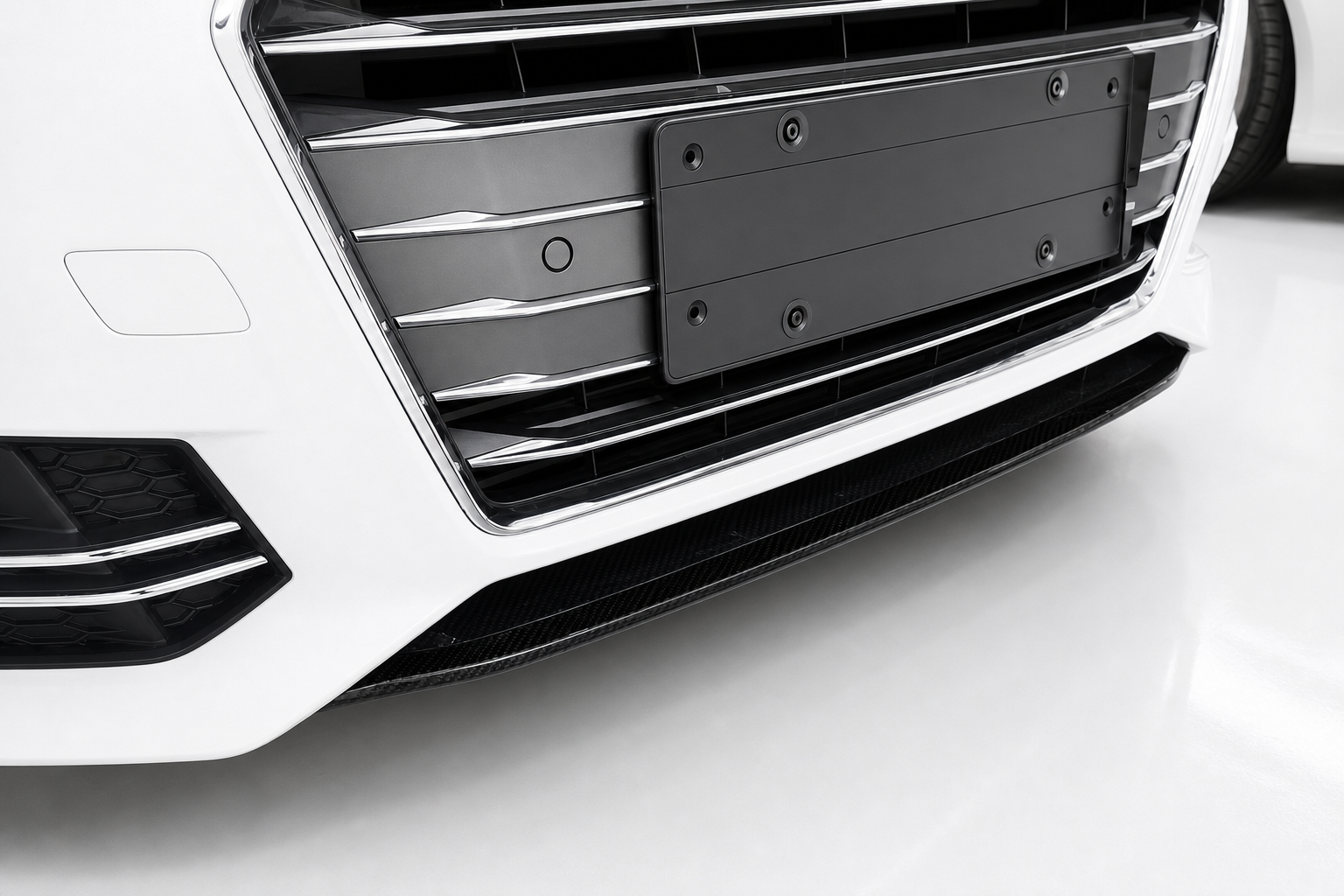 Audi A4 S4 B9 Carbon Fibre Front Bumper Trims