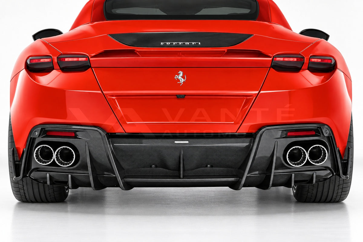 Ferrari Roma Carbon Fibre Rear Diffuser – image 3
