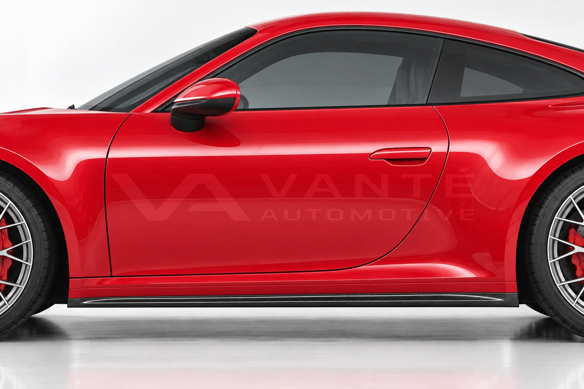 Porsche 911 992.1 Carbon Fibre Side Skirts – image 2