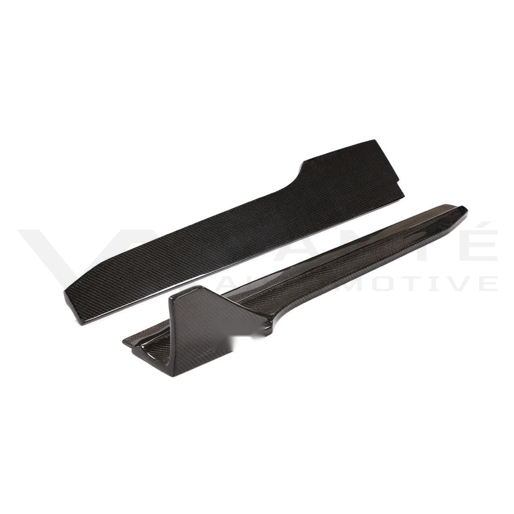Extensiones de los faldones laterales de fibra de carbono Audi A4 S-Line / S4 B9.5