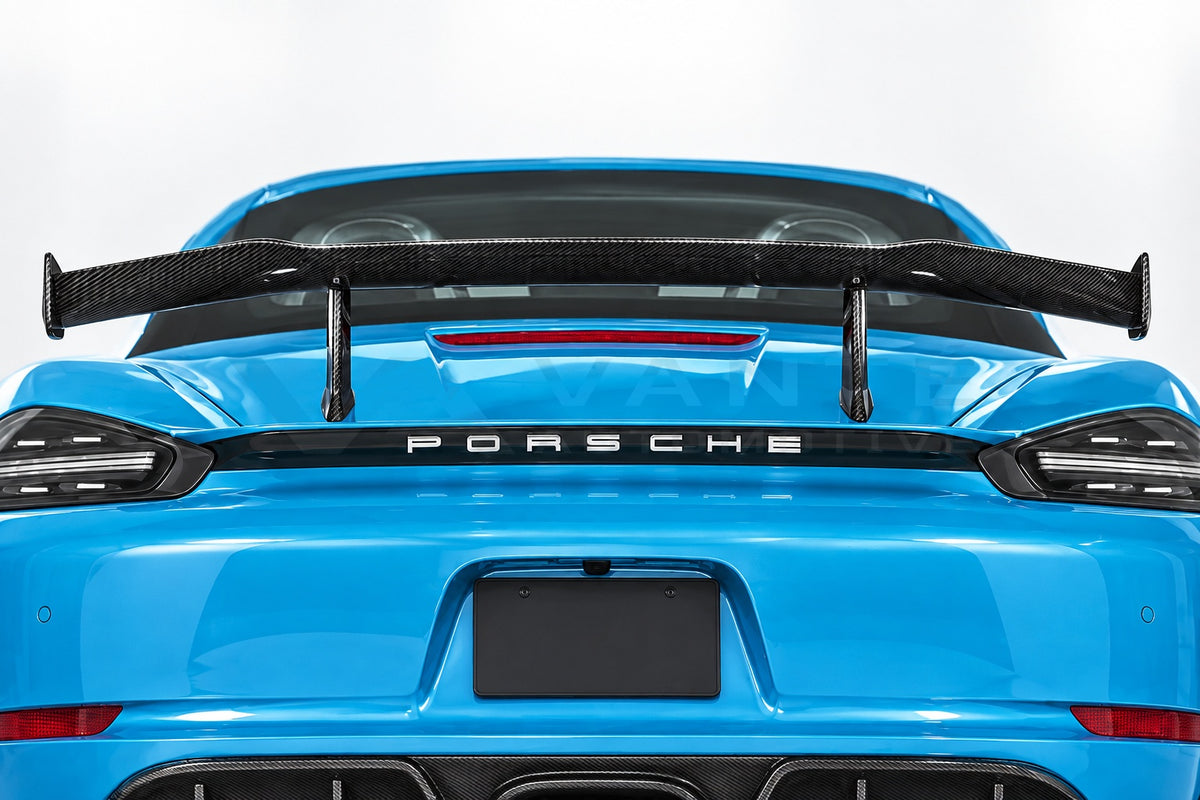 Porsche 718 Boxster/Cayman Carbon Fibre Rear Spoiler – image 4